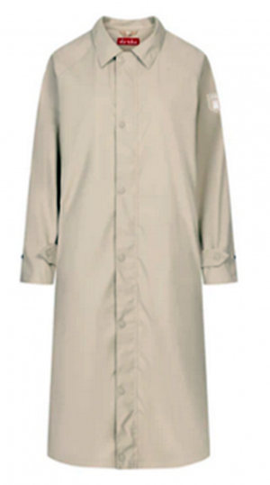 Derbe Damen Mantel Trenchby mit Spitzkragen Farbe sand 0840