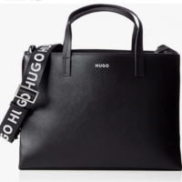 HUGO Damen Bel W.l. TOTE BAG, schwarz 002 Gr 38 x 13 x 27 cm