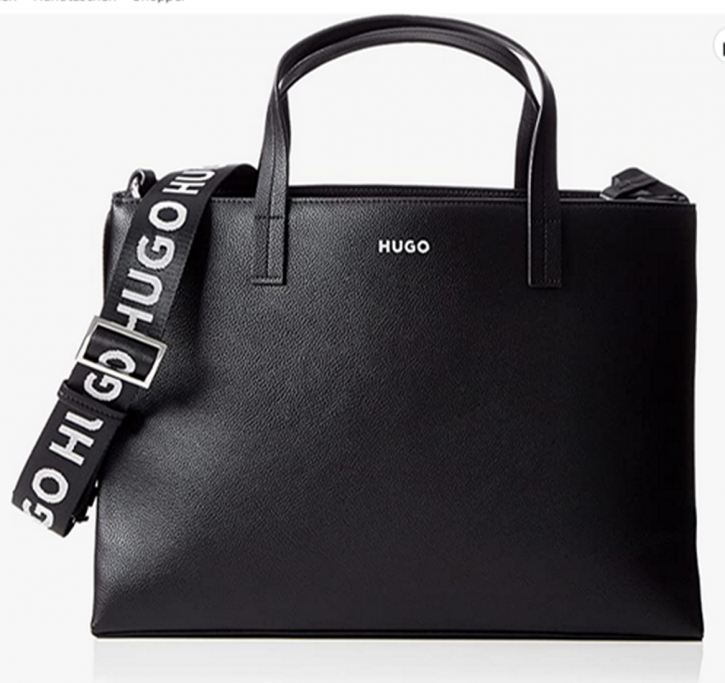 HUGO Damen Bel W.l. TOTE BAG, schwarz 002 Gr 38 x 13 x 27 cm HUGO Damen Bel W.l. TOTE BAG, schwarz 002 Gr 38 x 13 x 27 cm