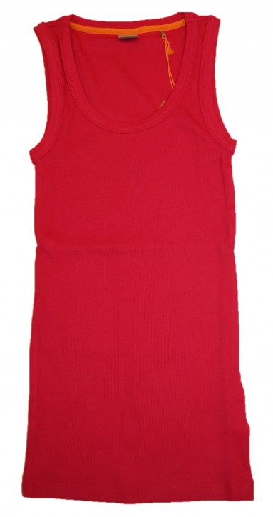 Boss Top C_Ematite mit U-Ausschnitt und Logo-Stickerei pink 660 Boss Top C_Ematite mit U-Ausschnitt und Logo-Stickerei pink 660