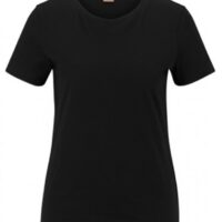 Boss Slim-Fit T-Shirt C_Esogo aus Bio-Baumwolle mit tonalem Logo schwarz 001 Boss Slim-Fit T-Shirt C_Esogo aus Bio-Baumwolle mit tonalem Logo schwarz 001
