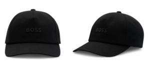 Boss Five-Panel-Cap Fresco-4 aus Baumwoll-Piqué mit Logo-Print schwarz 001