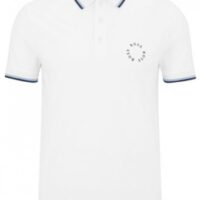 Boss Slim-Fit Poloshirt Paule 2 aus Stretch-Baumwolle mit kreisförmigem Logo weiß 100