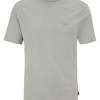 Boss Relaxed-Fit T-Shirt Tales aus Baumwoll-Jersey mit Logo-Aufnäher grau 037 Boss Relaxed-Fit T-Shirt Tales aus Baumwoll-Jersey mit Logo-Aufnäher grau 037