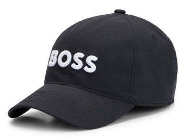 Boss Cap Cap-GOLF aus Stretch-Popeline mit erhabenen Logo-Stickereien schwarz 001 Boss Cap Cap-GOLF aus Stretch-Popeline mit erhabenen Logo-Stickereien schwarz 001