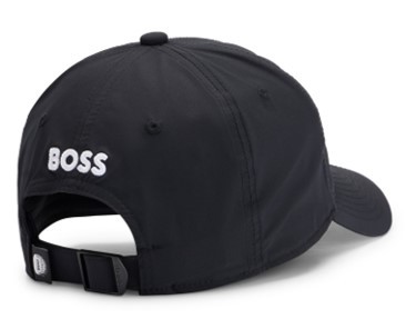 Boss Cap Cap-GOLF aus Stretch-Popeline mit erhabenen Logo-Stickereien schwarz 001 Boss Cap Cap-GOLF aus Stretch-Popeline mit erhabenen Logo-Stickereien schwarz 001