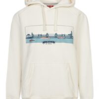 DERBE Landungsbrücken Herren Hoodie Off White Weiß 023 DERBE Landungsbrücken Herren Hoodie Off White Weiß 023