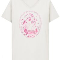 Derbe Matrosenrobbe Damen T-Shirt  Forget Me Not Nachhaltig off white  023 Derbe Matrosenrobbe Damen T-Shirt  Forget Me Not Nachhaltig off white  023