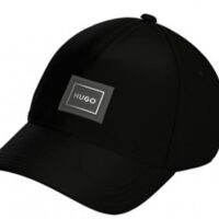 Hugo Cap Men-X 582-N aus Twill mit eingerahmtem Logo schwarz 001 Hugo Cap Men-X 582-N aus Twill mit eingerahmtem Logo schwarz 001