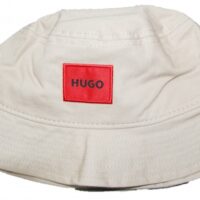 Hugo Fischerhut MEN-X584-RL aus Baumwoll-Twill mit gewebtem Logo-Patch beige 274
