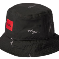 HUGO Herren Men-x 584-p Fischerhut schwarz  001