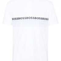 Boss Pavel Poloshirt mit Artwork Print Jersey-Poloshirt Regular Fit  weiß 100 Boss Pavel Poloshirt mit Artwork Print Jersey-Poloshirt Regular Fit  weiß 100