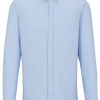 Boss Regular-Fit Hemd Rickert aus Bio-Oxford-Baumwolle hellblau 460 Boss Regular-Fit Hemd Rickert aus Bio-Oxford-Baumwolle hellblau 460