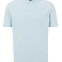 Boss Relaxed-Fit T-Shirt TChup aus Stretch-Baumwolle mit Logo-Print Farbe blau 461 Boss Relaxed-Fit T-Shirt TChup aus Stretch-Baumwolle mit Logo-Print Farbe blau 461
