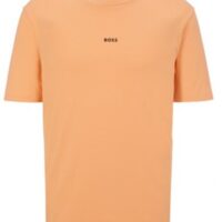 Boss Relaxed-Fit T-Shirt TChup aus Stretch-Baumwolle mit Logo-Print Farbe orange 833 Boss Relaxed-Fit T-Shirt TChup aus Stretch-Baumwolle mit Logo-Print Farbe orange 833