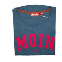 Derbe Damen T-Shirt MOIN Farbe Orion Blue 0160 Derbe Damen T-Shirt MOIN Farbe Orion Blue 0160
