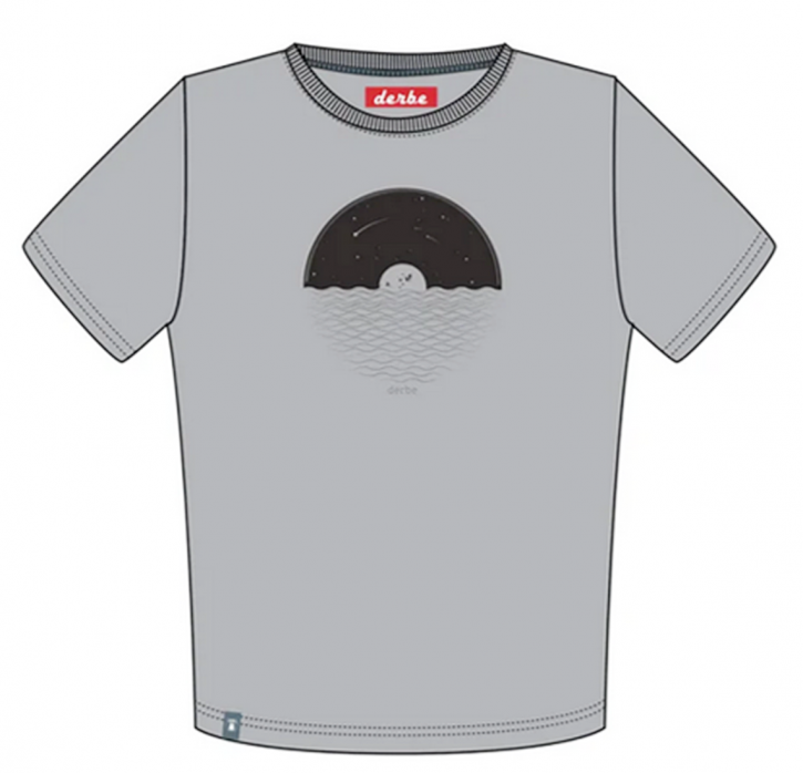 Derbe Herren T-Shirt M-04-TSFL-Plattenmeer-paloma 0910 grau Derbe Herren T-Shirt M-04-TSFL-Plattenmeer-paloma 0910 grau