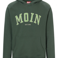 Derbe Moin Herren Hoody Kapuzenpullover Farbe 0540 kombu green Derbe Moin Herren Hoody Kapuzenpullover Farbe 0540 kombu green