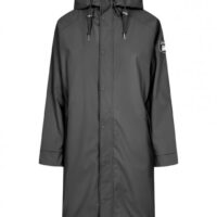 Derbe Wittby Phantom Damen Regenjacke Schwarz Beige Derbe Wittby Phantom Damen Regenjacke Schwarz Beige