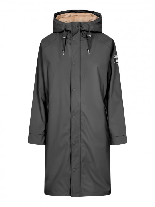 Derbe Wittby Phantom Damen Regenjacke Schwarz Beige Derbe Wittby Phantom Damen Regenjacke Schwarz Beige