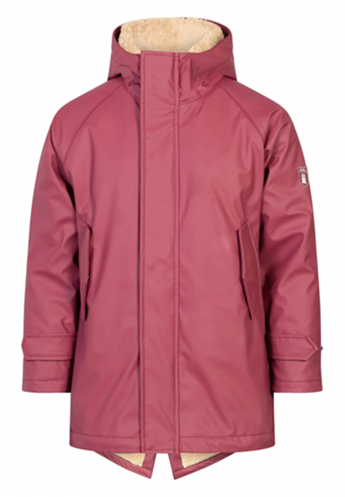 Derbe Friese Tidaholm Kinder Regenjacke Rot Gefüttert Tibetan Red Nachhaltig  red/caramel 037/9817 Derbe Friese Tidaholm Kinder Regenjacke Rot Gefüttert Tibetan Red Nachhaltig  red/caramel 037/9817
