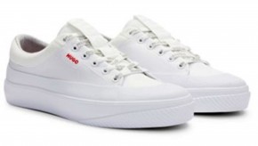 Hugo Lowtop Sneaker Dyer Tenn lglc mit Logo-Schnürsenkeln weiß 100 Hugo Lowtop Sneaker Dyer Tenn lglc mit Logo-Schnürsenkeln weiß 100