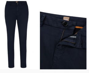 Boss Regular-Fit Hose C_Tachini2-D aus elastischem Baumwoll-Satin dunkelblau 404 Boss Regular-Fit Hose C_Tachini2-D aus elastischem Baumwoll-Satin dunkelblau 404