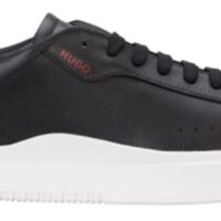 Hugo Sneakers Blake_Tenn_lt_N aus Glattleder mit Cupsohlen schwarz 001