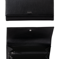 Boss Damen Geldbörse Liriel Continental schwarz 001