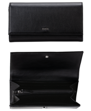 Boss Damen Geldbörse Liriel Continental schwarz 001