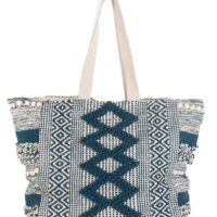 David Benedict Kbas Damen Schultertasche Elfie Masse 60x23x37 cm mehrfarbig blau 004