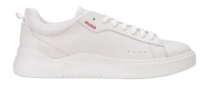 Hugo Sneakers Blake_Tenn_lt_N aus Glattleder mit Cupsohlen weiß 100