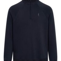 Derbe Basic Kippes Herren Halfzip Sweatshirt Navy Dunkelblau GOTS Derbe Basic Kippes Herren Halfzip Sweatshirt Navy Dunkelblau GOTS